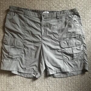 Croft & Barrow Men's‎ 48 Gray Cargo Shorts Lightweight